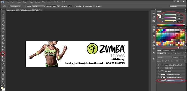adobe photoshop banner tutorial