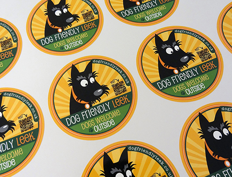 Ring Stickers  Sticker Sheet - Black Cat Label